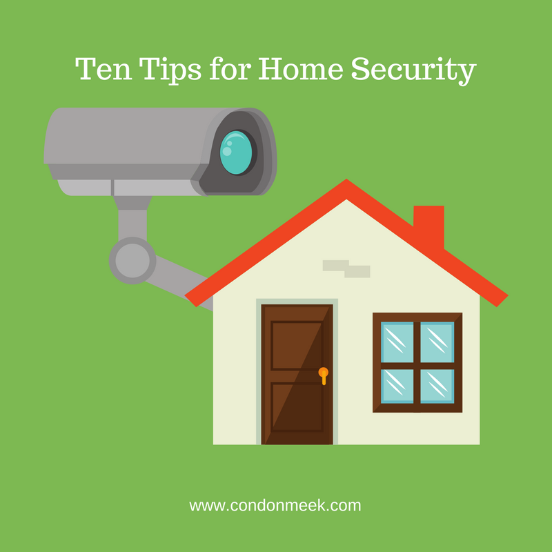 Ten Tips for Home Security